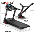 CP-A7 Electric Treadmill Home Folding Running Machine Auto Incline Fitness Equipment I-Treadmill kagesi